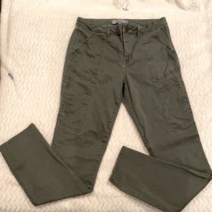 Wit & Wisdom pants - olive green - size 6
